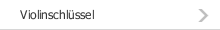 Violinschl&uuml;ssel